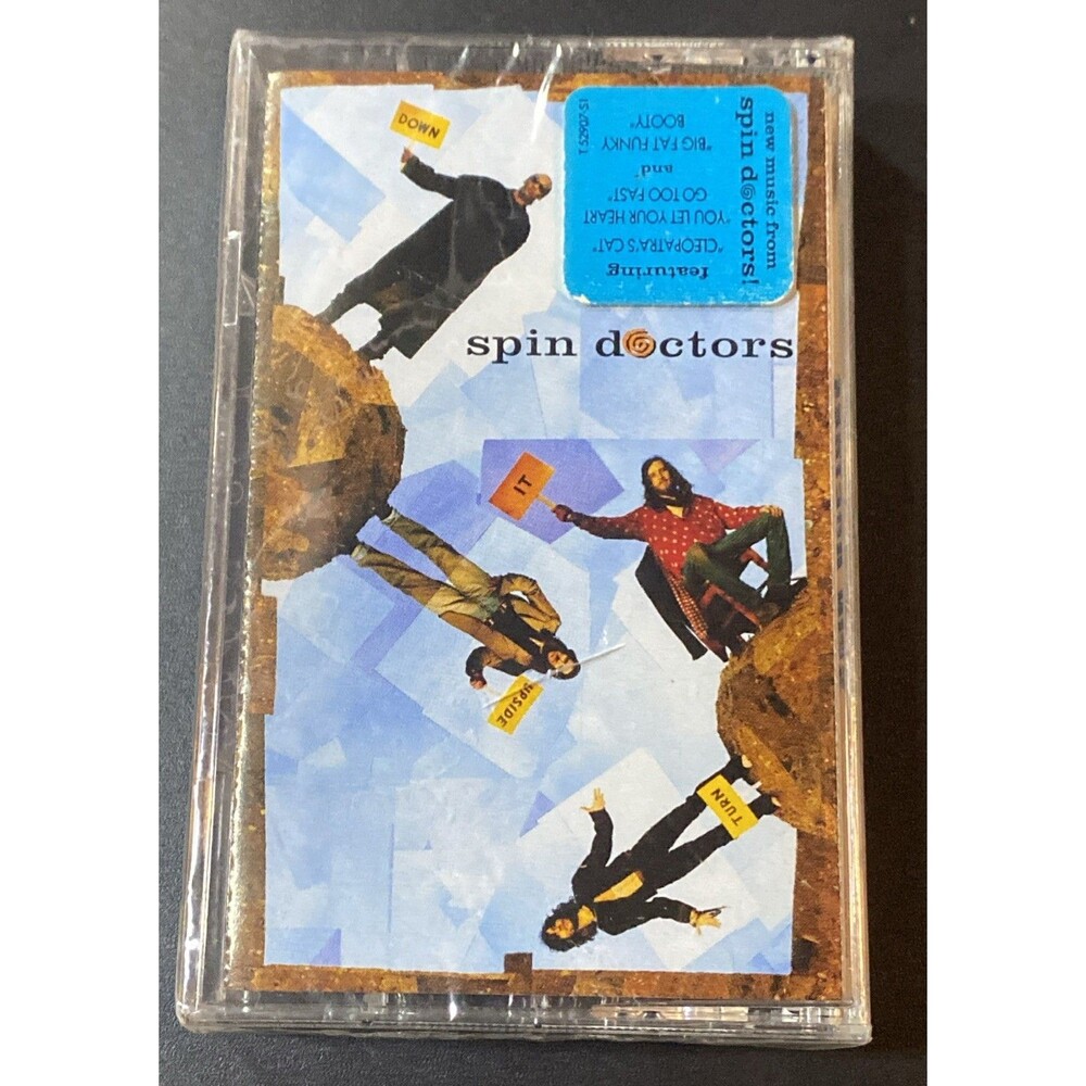 Spin Doctors Turn It Upside Down Cassette Brand New Sealed w/Sticker